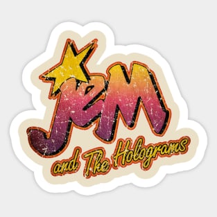 Vintage Jem And The Holograms Sticker